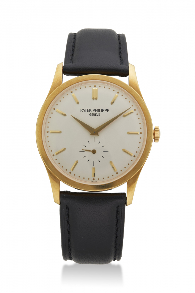 PATEK PHILIPPE, YELLOW GOLD CALATRAVA, REF. 5196J -