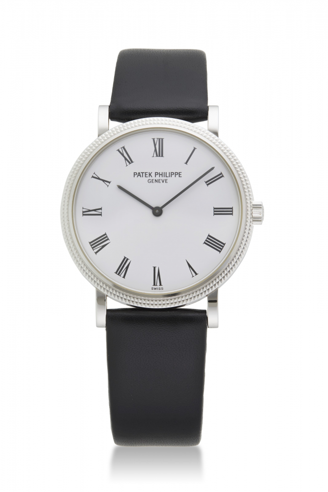 PATEK PHILIPPE, WHITE GOLD CALATRAVA, REF. 5120G -