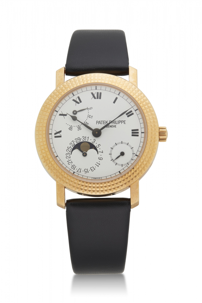 PATEK PHILIPPE, PINK GOLD CORTINA JUBILEE, REF. 5057R -
