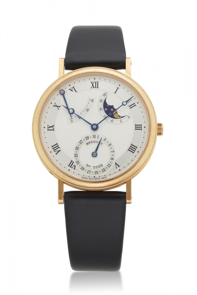 BREGUET, PINK GOLD WITH MOON PHASES, REF. 3137 -