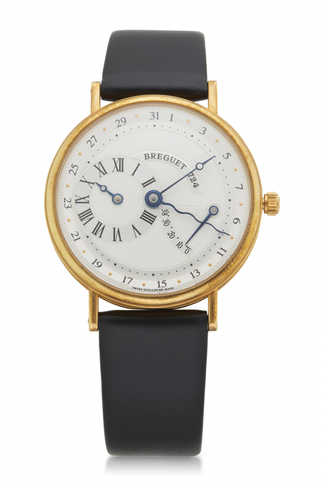 BREGUET, YELLOW GOLD WITH POWER RESERVE, REF. 3680 -