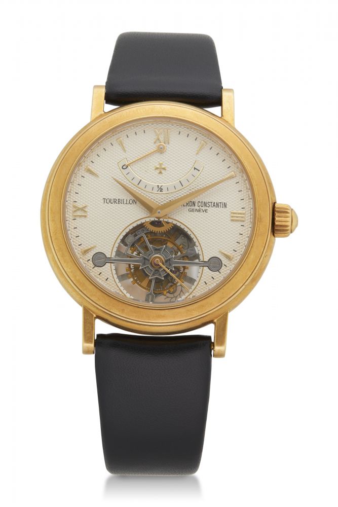 VACHERON CONSTANTIN, YELLOW GOLD TOURBILLON, REF. 30050 -