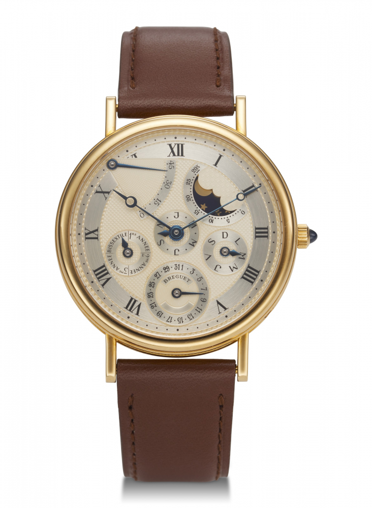 BREGUET, CLASSIQUE, PERPETUAL CALENDAR, 18K YELLOW GOLD, REF. 5327 -