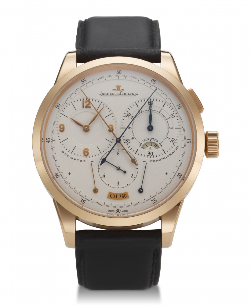 JAEGER LECOULTRE, DUOMETRE A CHRONOGRAPHE, 18K PINK GOLD, REF. Q6012420 -