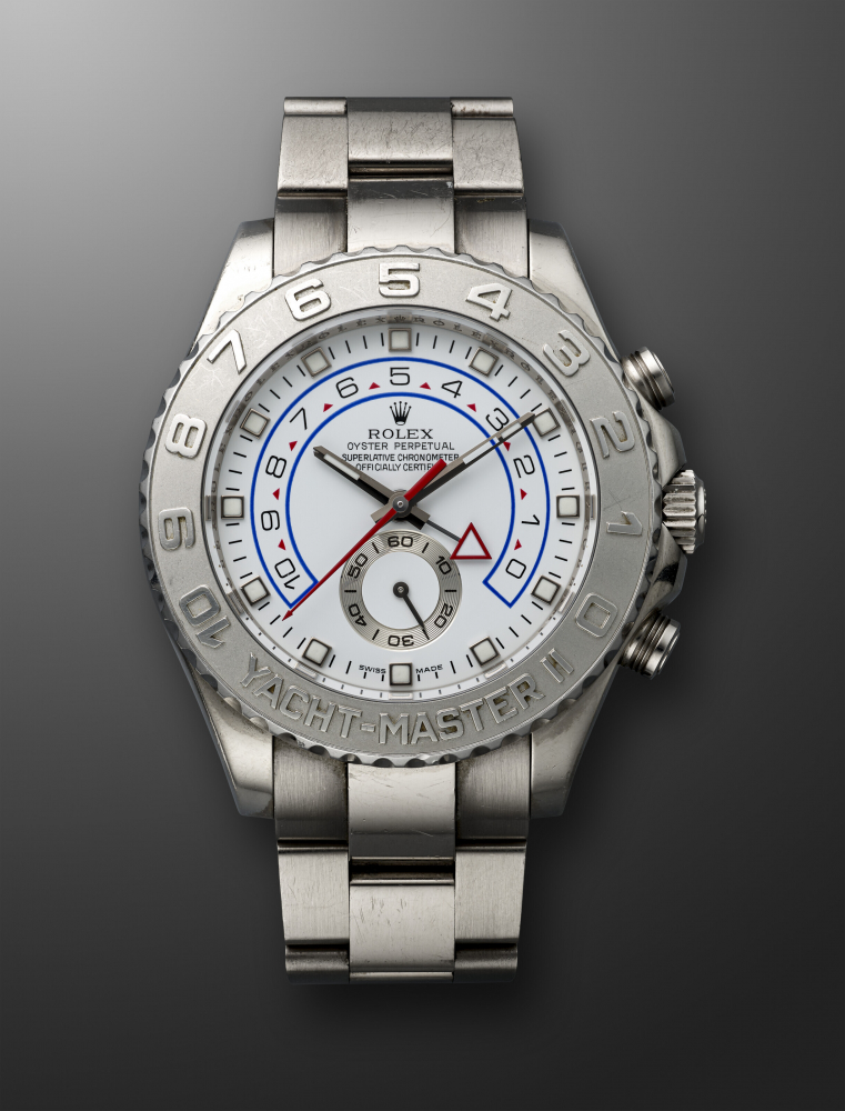 ROLEX, WHIITE GOLD AND PLATINUM FLYBACK REGATTA TIMER YACHT-MASTER II, REF. 116689" -