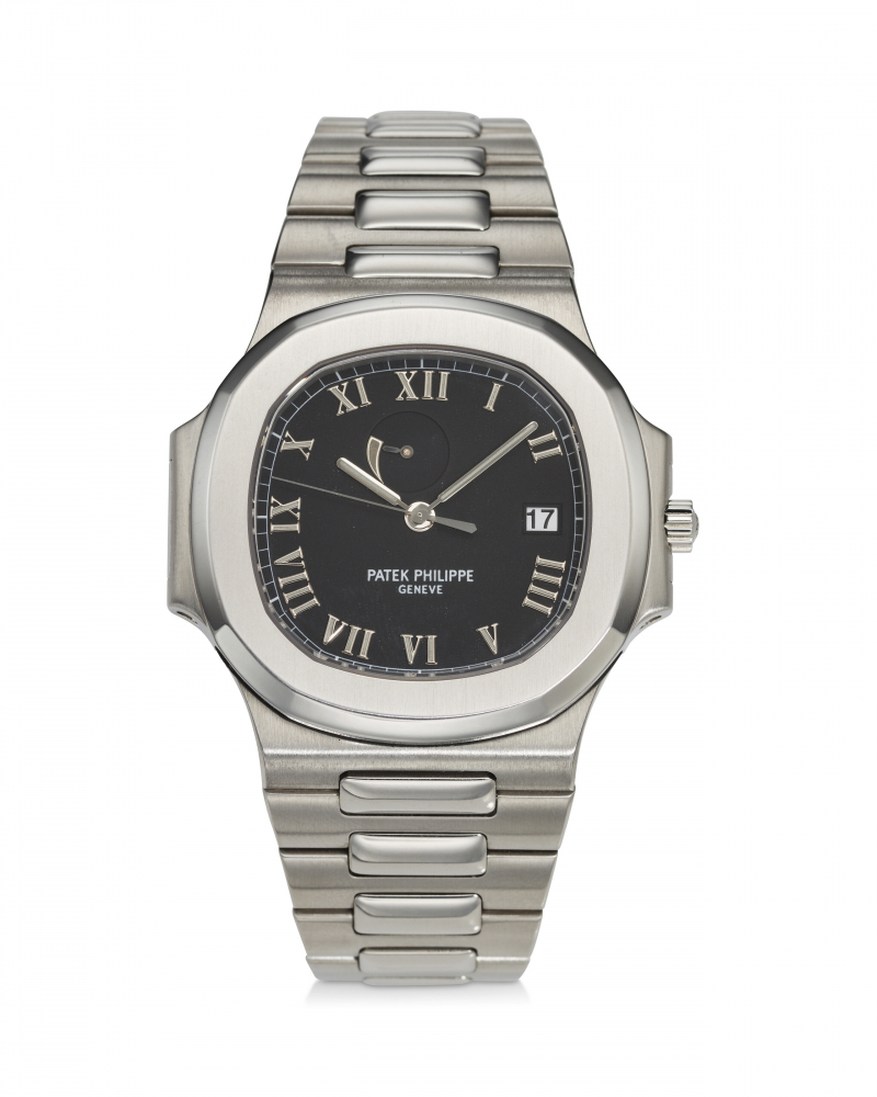 PATEK PHILIPPE, REF. 3710/1A-001, NAUTILUS, “COMET”, A FINE AND RARE STEEL BRACELET WATCH WITH POWER RESERVE AND DATE