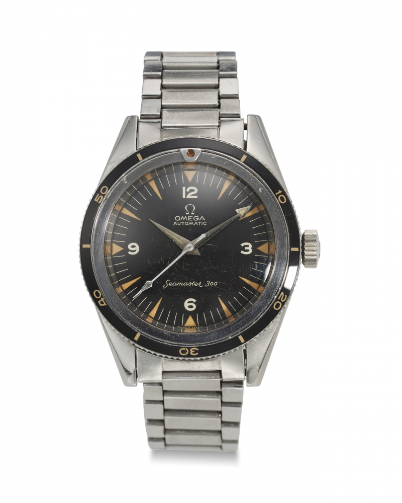 OMEGA, REF. 14755-2, SEAMASTER 300, A FINE STEEL DIVER’S WRISTWATCH
