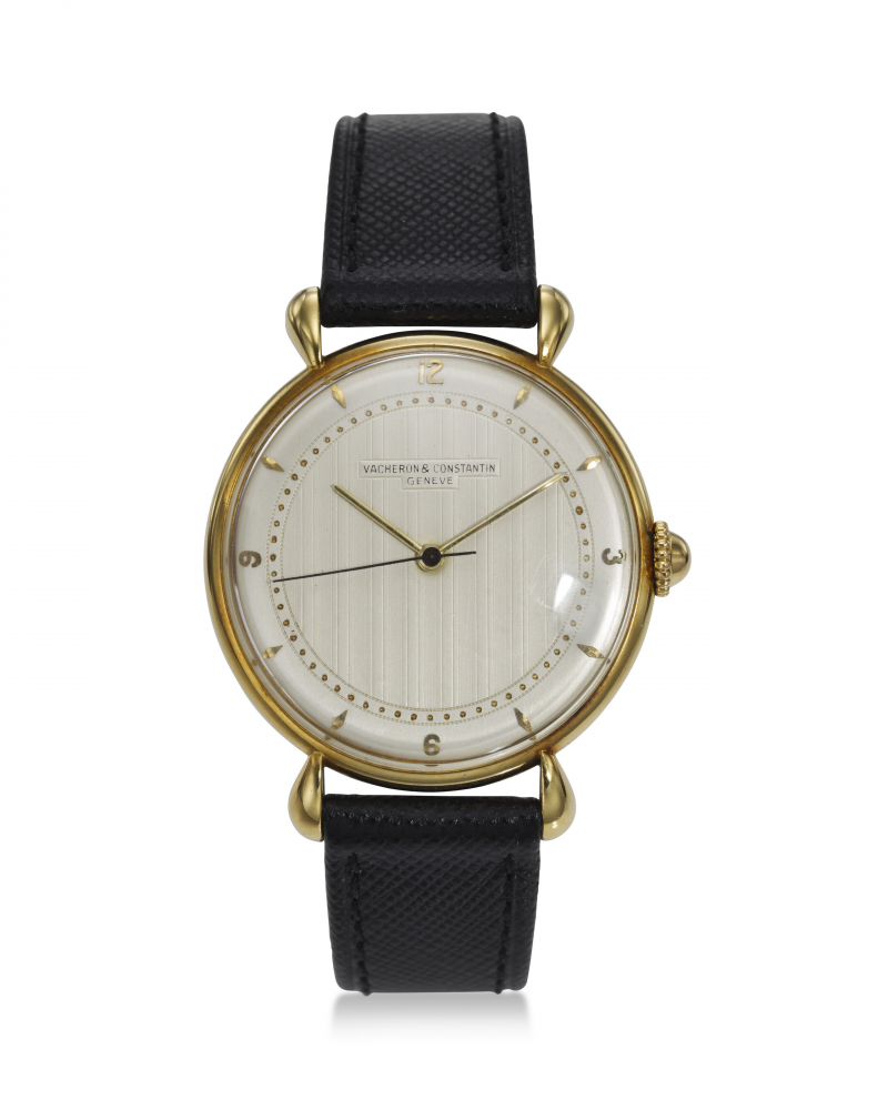 VACHERON CONSTANTIN, REF. 4218, A VERY FINE 18K YELLOW GOLD WRISTWATCH WITH TEARDROP LUGS -