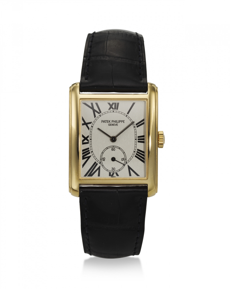 PATEK PHILIPPE, REF. 5014, GONDOLO, A FINE 18K YELLOW GOLD WRISTWATCH WITH SUBSIDIARY SECONDS -