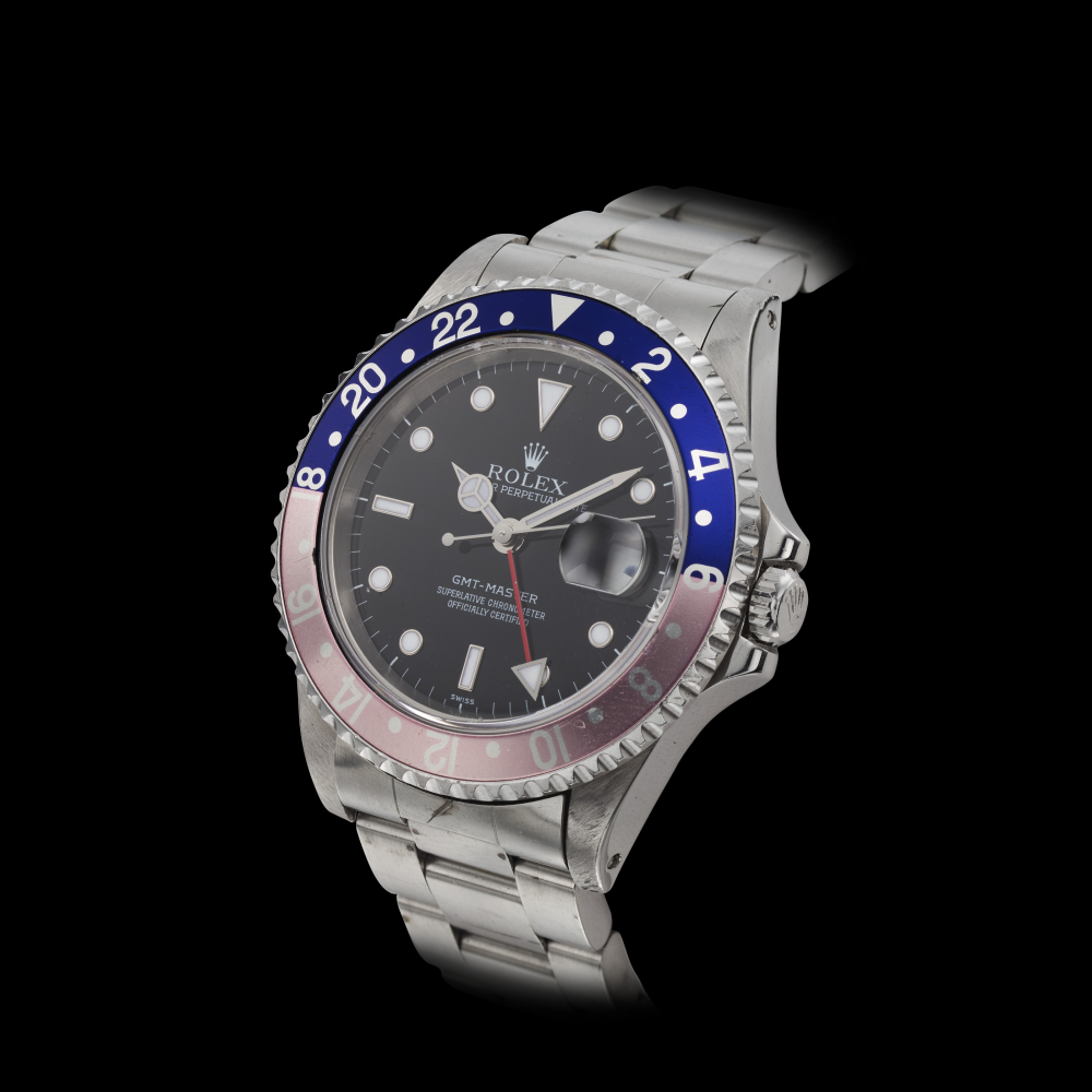 ROLEX, GMT MASTER, STEEL, REF. 16700 -