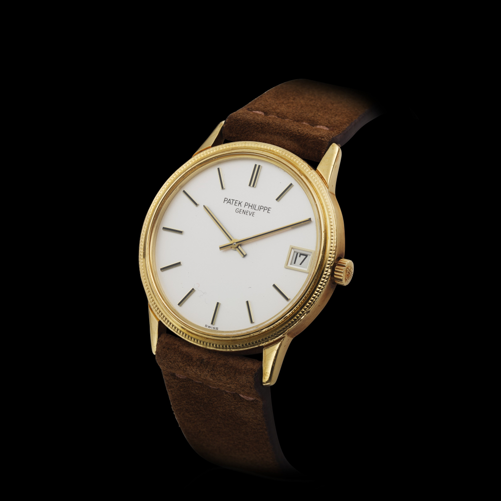 PATEK PHILIPPE, CALATRAVA, 18K YELLOW GOLD, REF. 3602 -