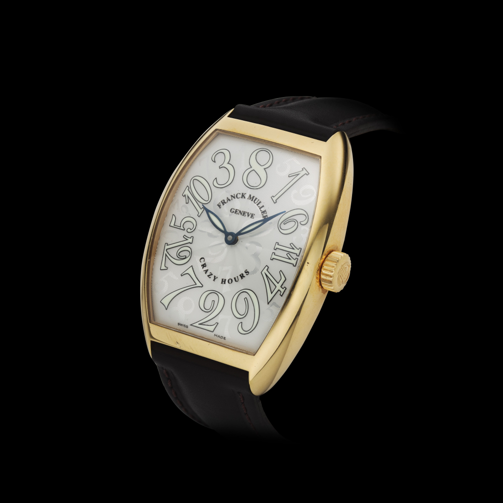 FRANCK MULLER, CRAZY HOURS, 18K PINK GOLD, REF. 7851CH -