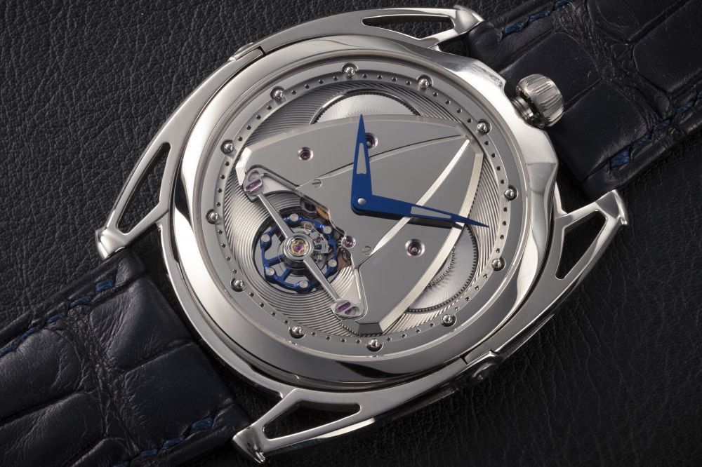 DEBETHUNE, DB28XPTIS1, A SLIM TITANIUM MANUAL-WINDING WRISTWATCH - CASE