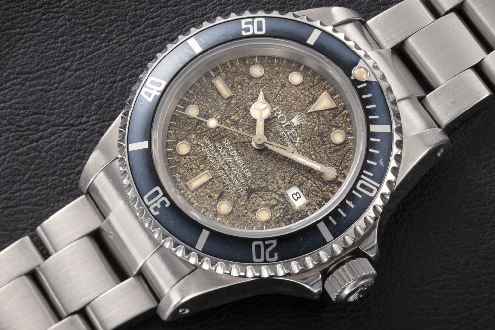 ROLEX, SEA-DWELLER REF. 16660 “SNAKE DIAL”, A STEEL AUTOMATIC WRISTWATCH - CASE