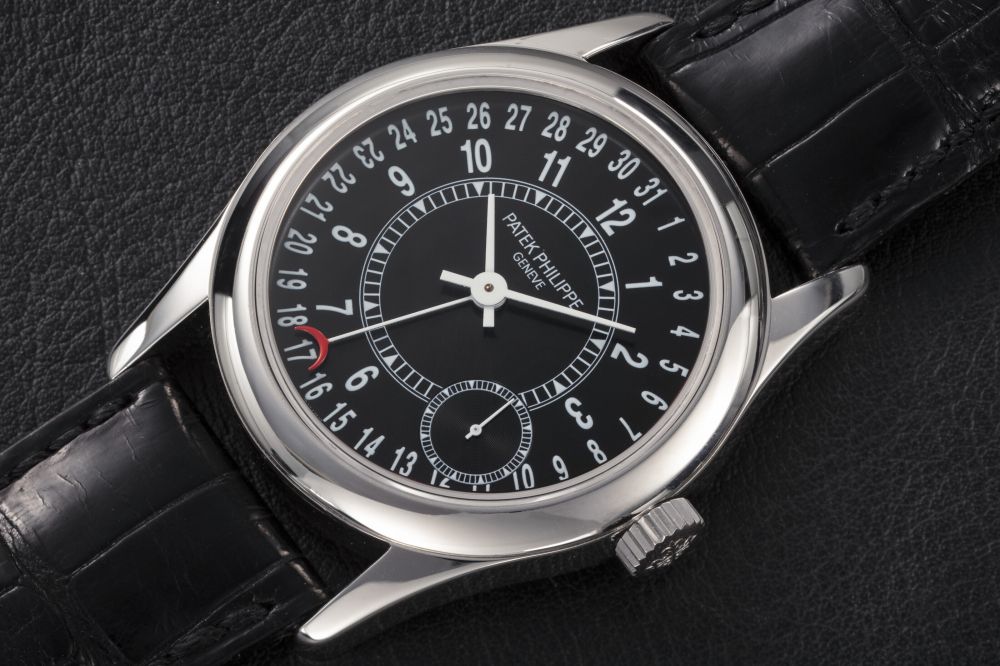 PATEK PHILIPPE, CALATRAVA REF. 6000G, A GOLD AUTOMATIC WRISTWATCH - CASE
