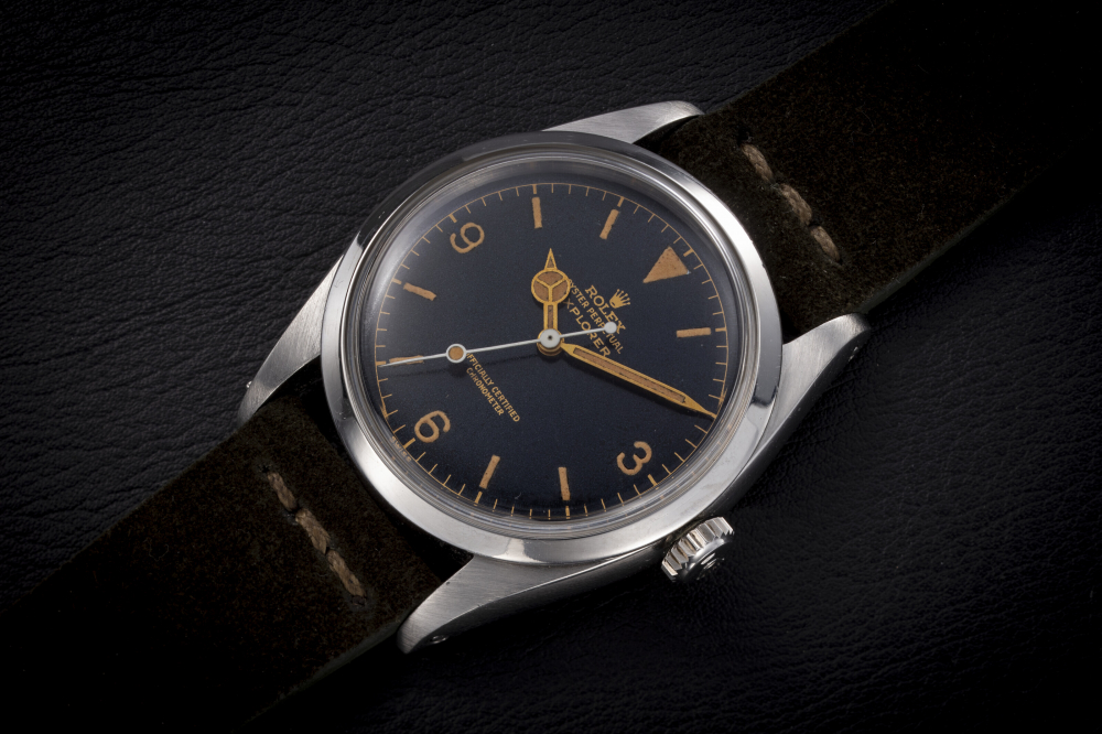 ROLEX, EXPLORER REF. 6610, A STEEL AUTOMATIC WRISTWATCH - CASE