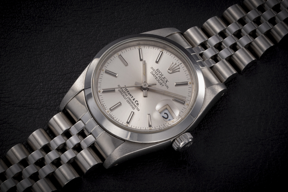 ROLEX, DATEJUST REF. 68240, A STEEL AUTOMATIC WRISTWATCH RETAILED BY TIFFANY CO. - CASE