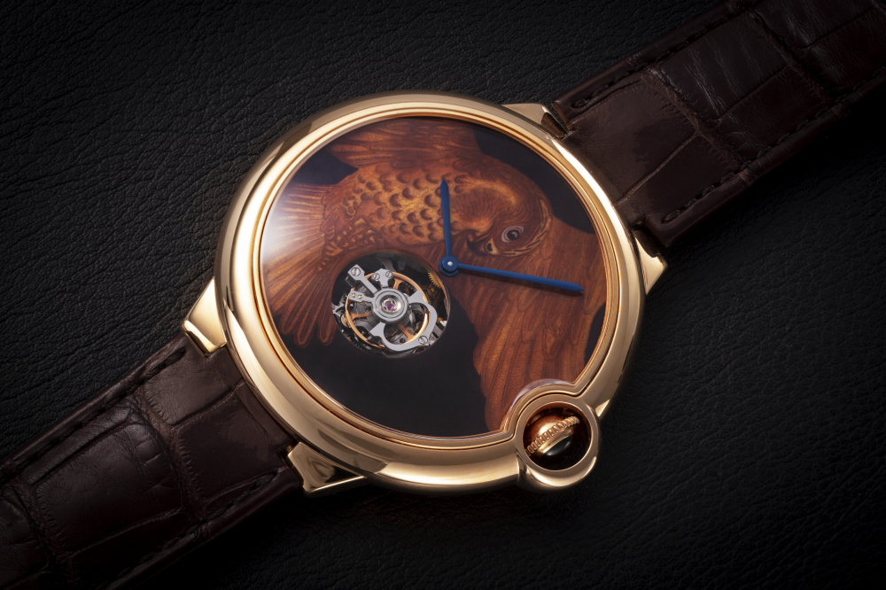 CARTIER, BALLON BLEU FLYING TOURBILLON REF. 3088A, A LIMITED EDITION ROSE GOLD WRISTWATCH - CASE