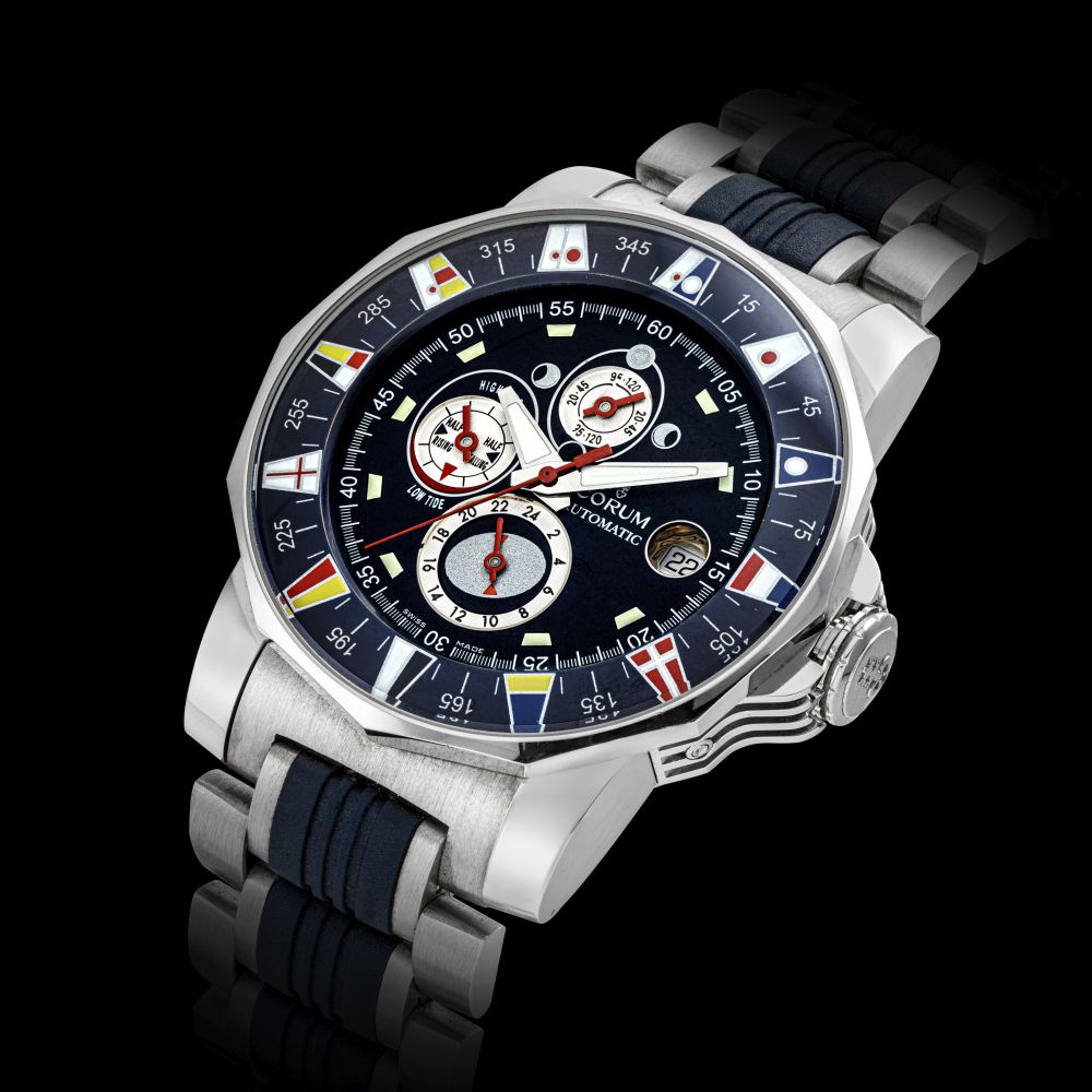 CORUM, WHITE GOLD ADMIRAL’S CUP TIDES -