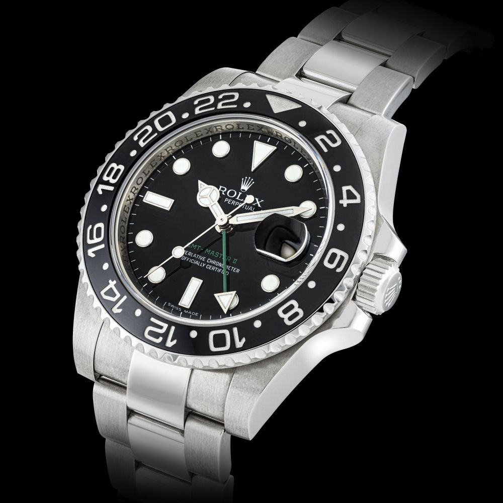 ROLEX, GMT MASTER II, REF. 116710LN - Certificate