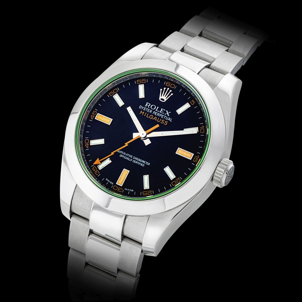 ROLEX, MILGAUSS, REF. 116400GV - Certificate