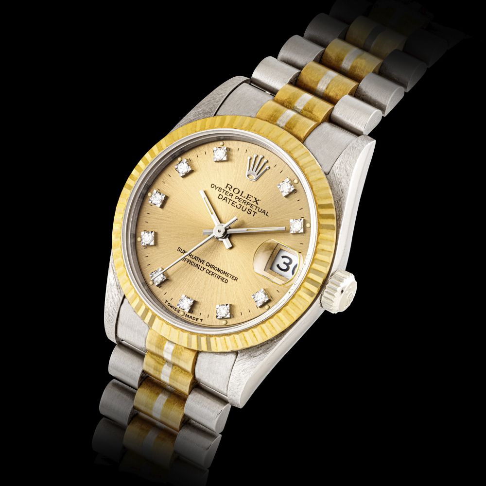 ROLEX, TRIDOR DATEJUST, REF. 68279 -