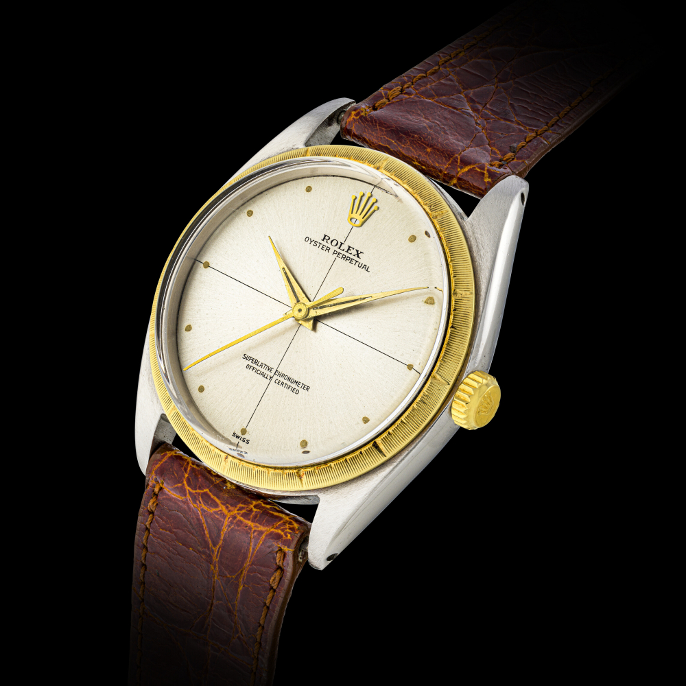ROLEX, TWO-TONE OYSTER PERPETUAL, REF. 1008" -