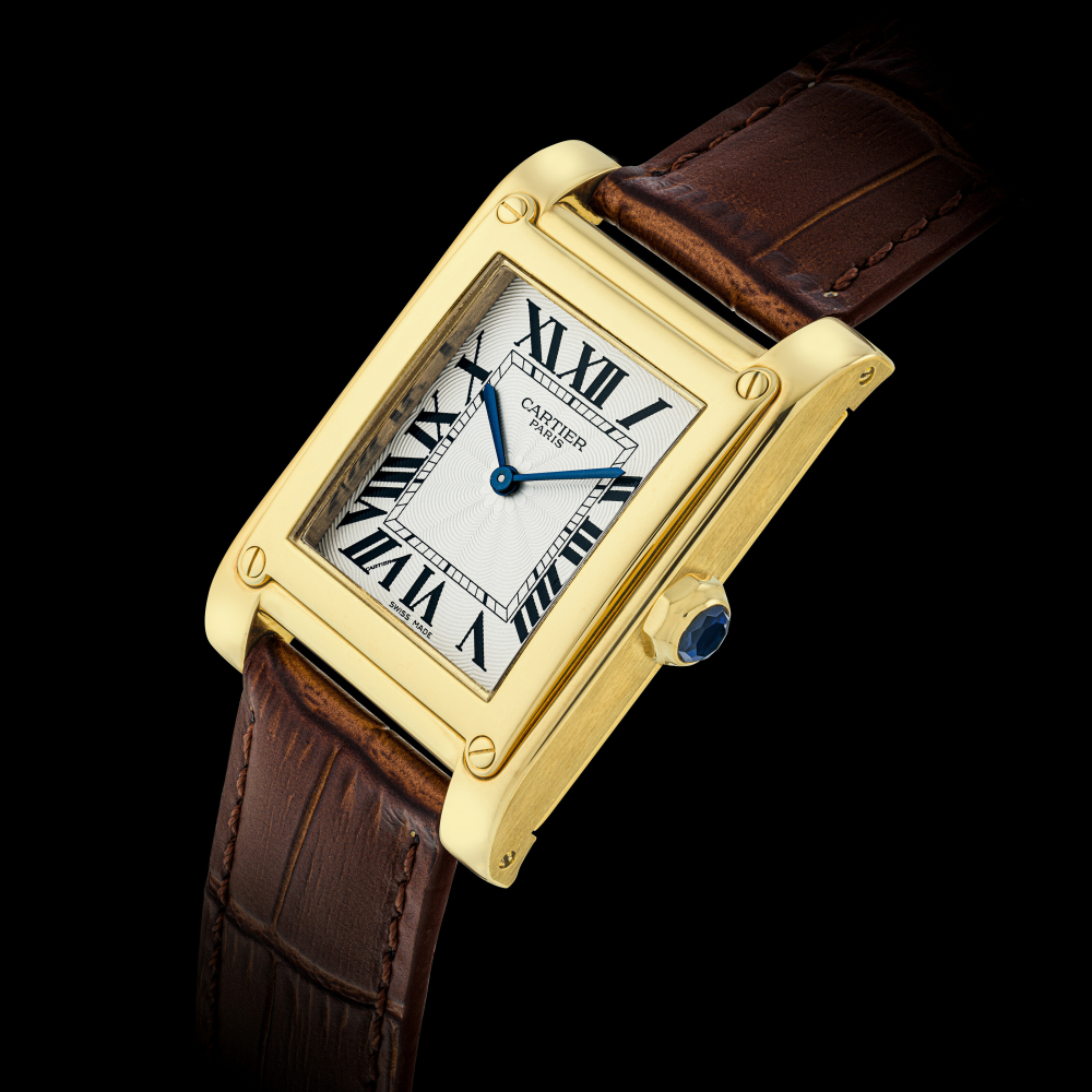 CARTIER, TANK A VIS MODEL, COLLECTION PRIVÉE CARTIER PARIS “CPCP”, REF. 2484E -