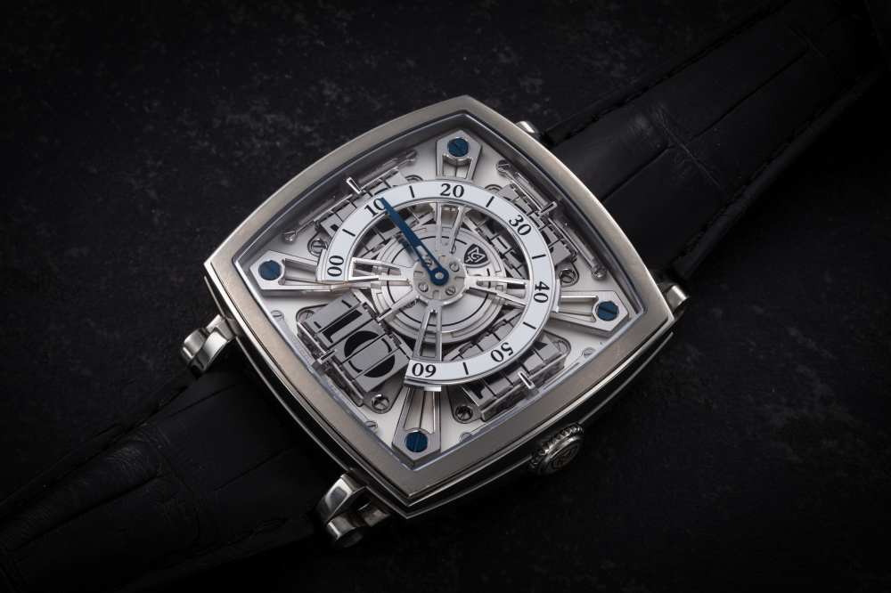 MCT, SEQUENTIAL ONE, A LIMITED EDITION TITANIUM WRISTWATCH WITH AN AVANT-GARDE TIME DISPLAY SYSTEM - CASE