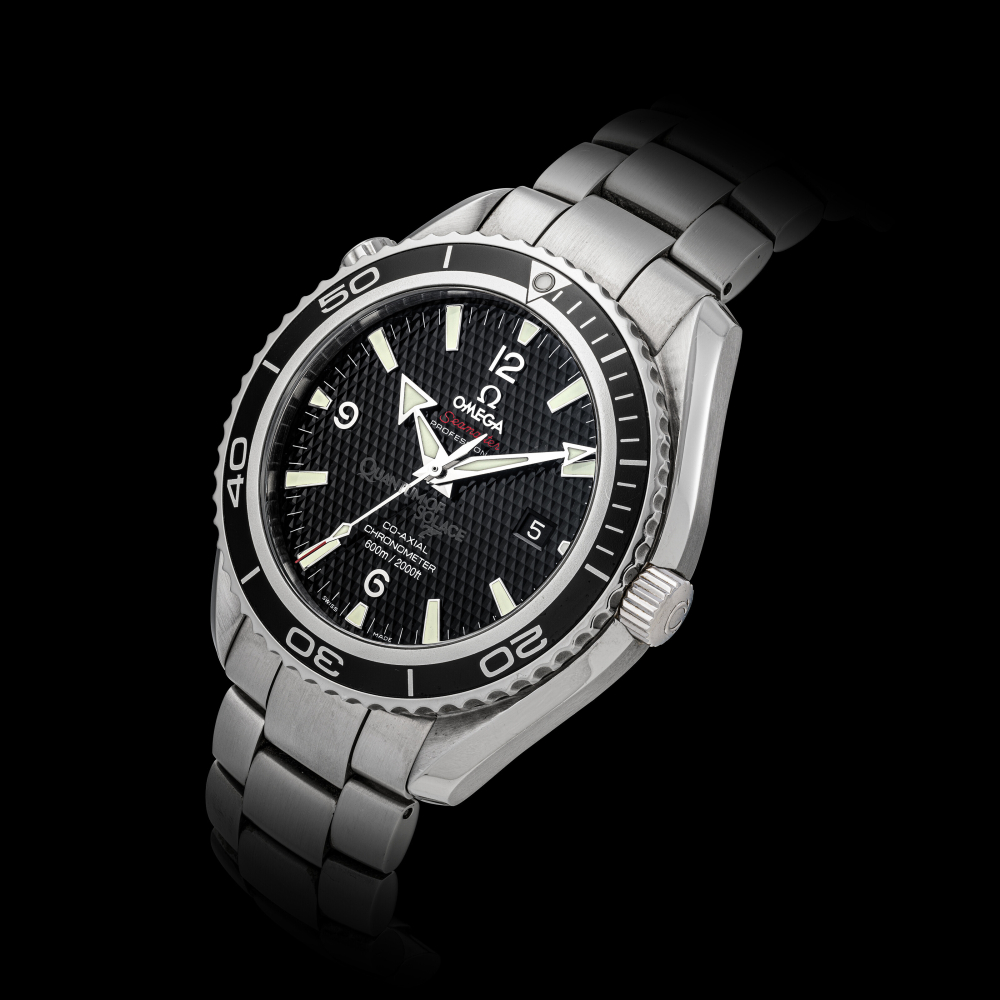 OMEGA, SEAMASTER PLANET OCEAN 600M "QUANTUM OF SOLACE" LIMITED EDITION, REF. 222.30.46.20.01.001