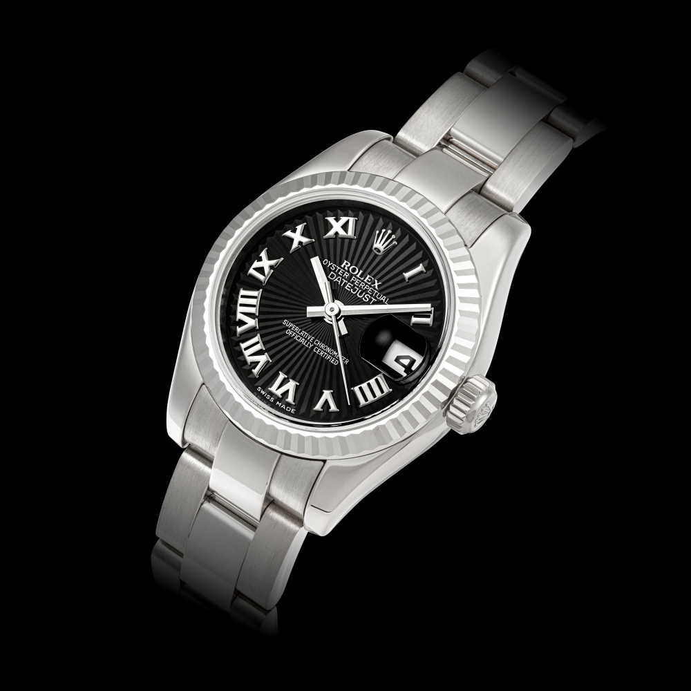 ROLEX, WHITE GOLD LADY DATEJUST, REF. 179179