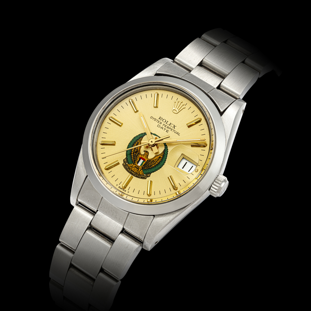 ROLEX, REF. 15000 WITH UAE MILITARY EMBLEM