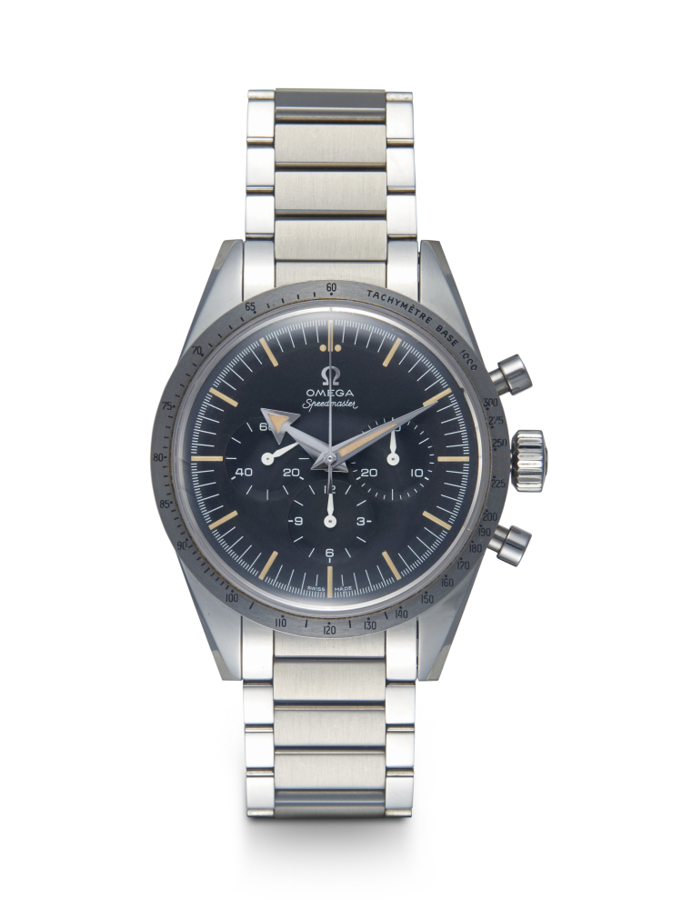 OMEGA, SPEEDMASTER ‘57, A LIMITED EDITION STEEL MANUAL-WINDING CHRONOGRAPH MADE FOR THE 60th ANNIVERSARY