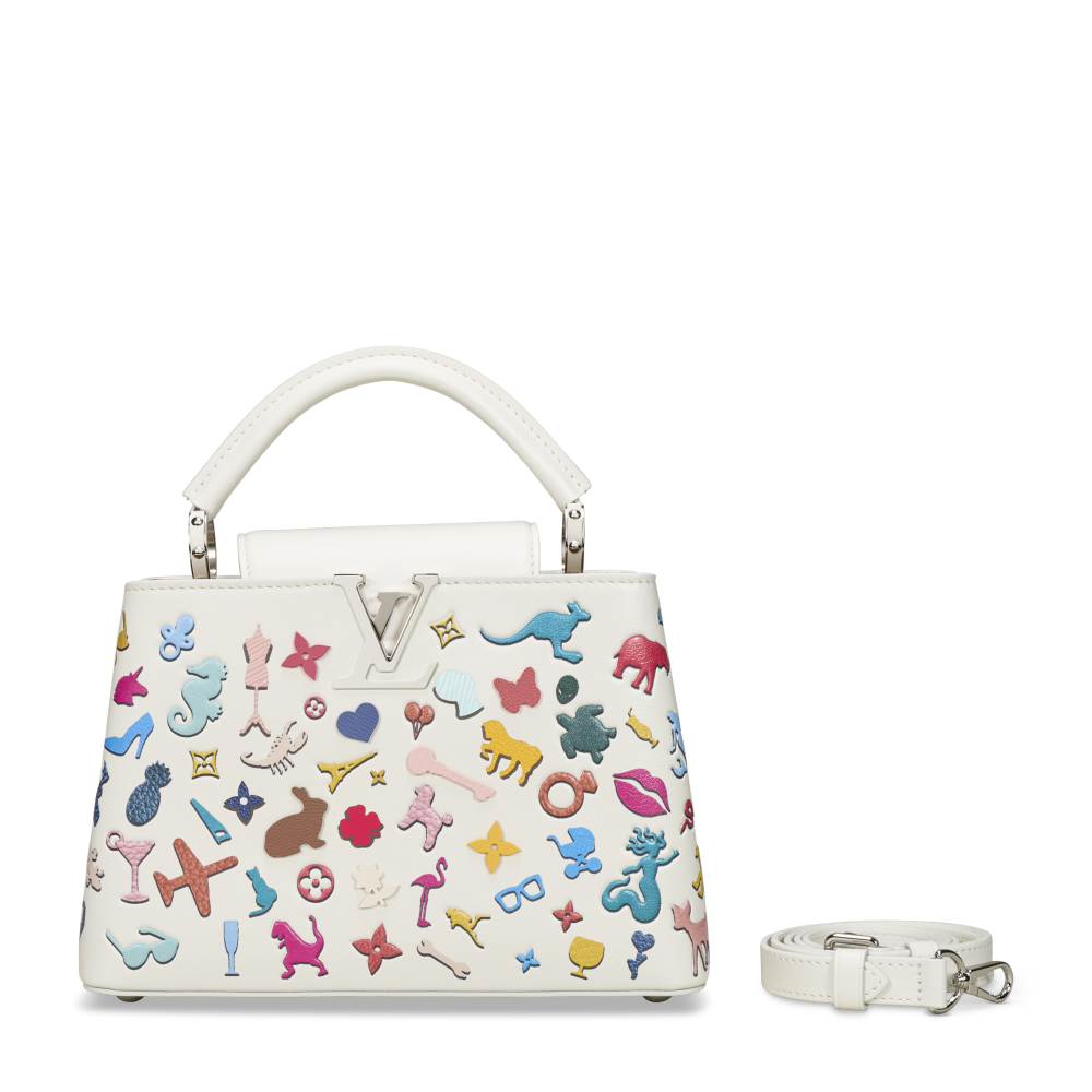 A LIMITED EDITION MULTICOLOR LEATHER ARTYCAPUCINES