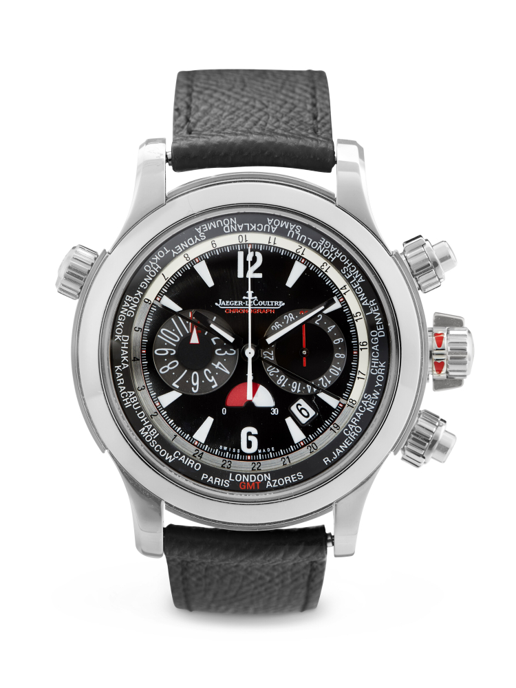 JAEGER-LECOULTRE, STAINLESS STEEL 'MASTER COMPRESSOR EXTREME WORLD CHRONOGRAPH'. REF. Q1768470
