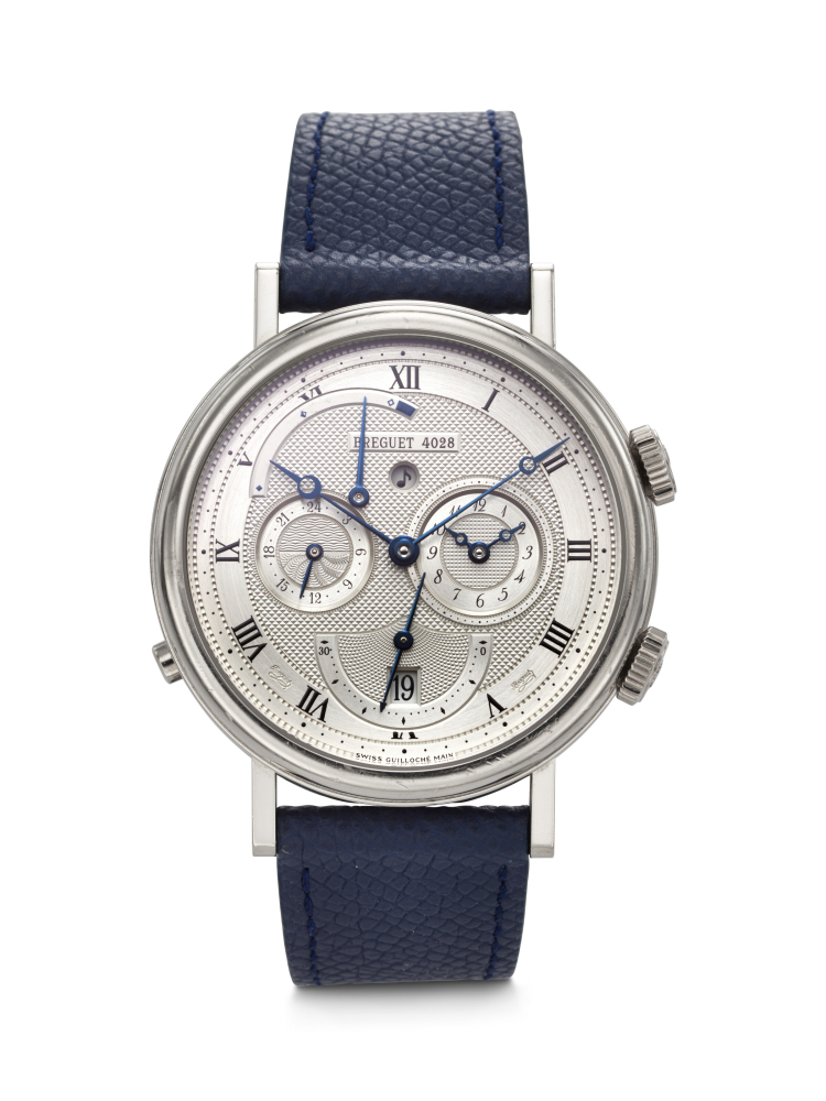 BREGUET, WHITE GOLD 'LE RÉVEIL DU TSAR' WITH ALARM, REF. 5707