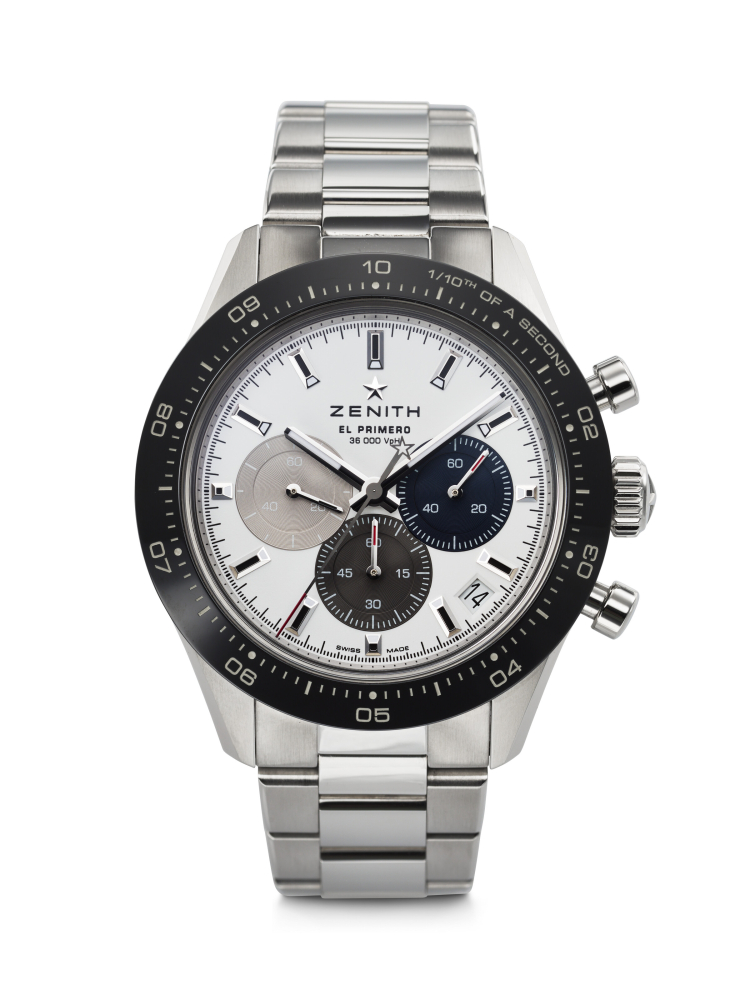ZENITH, STAINLESS STEEL AND CERAMIC 1/10TH SECOND CHRONOGRAPH 'CHRONOMASTER SPORT', REF. 03.3100.3600/69.M3100