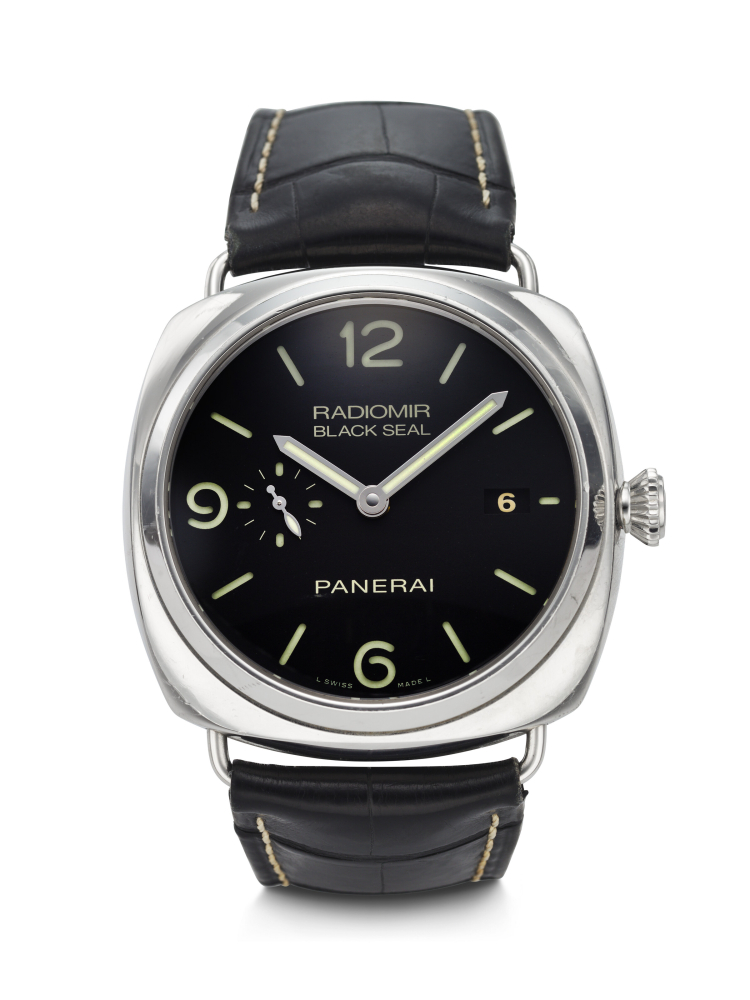 PANERAI, STAINLESS STEEL 'RADIOMIR BLACK SEAL', REF. PAM000388