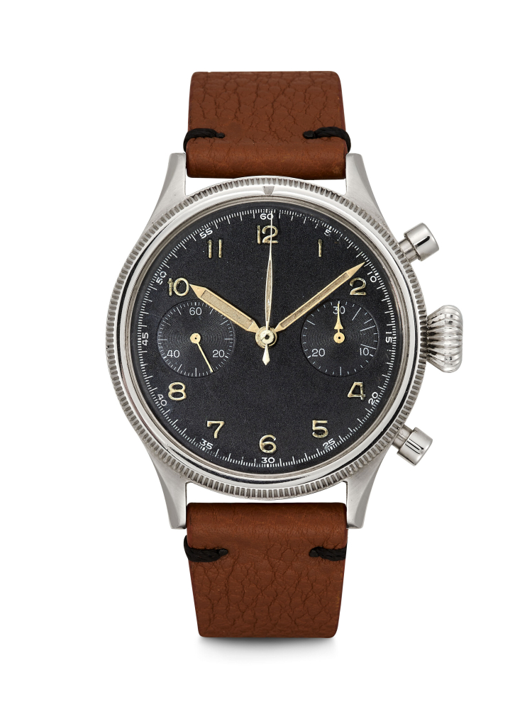BREGUET. A STAINLESS STEEL FLYBACK CHRONOGRAPH WRISTWATCH