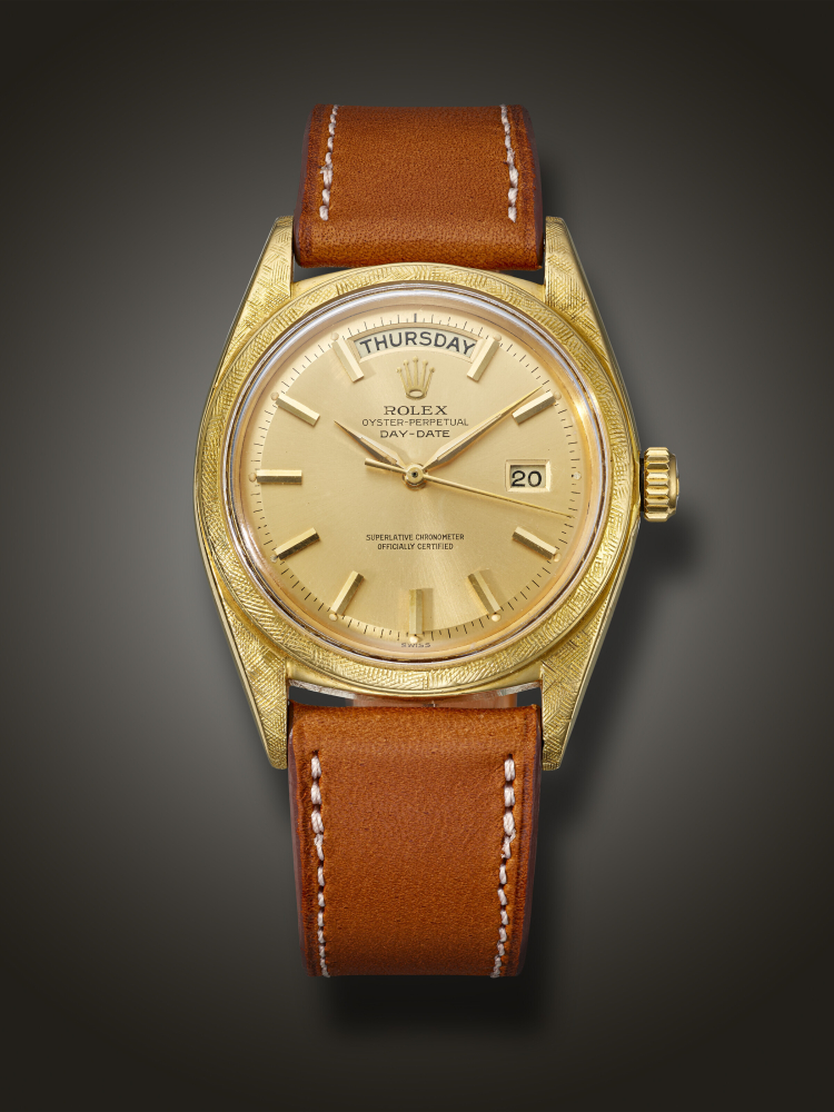 ROLEX, YELLOW GOLD ‘DAY-DATE’, REF. 1806