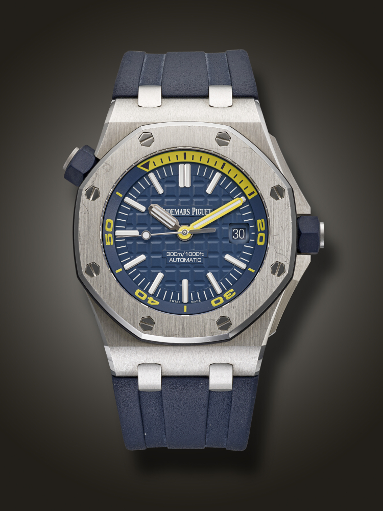 AUDEMARS PIGUET, STAINLESS STEEL ‘ROYAL OAK OFFSHORE DIVER’, REF. 15710ST