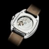 HERMÈS. A STAINLESS STEEL AUTOMATIC CHRONOGRAPH WRISTWATCH WITH DATE