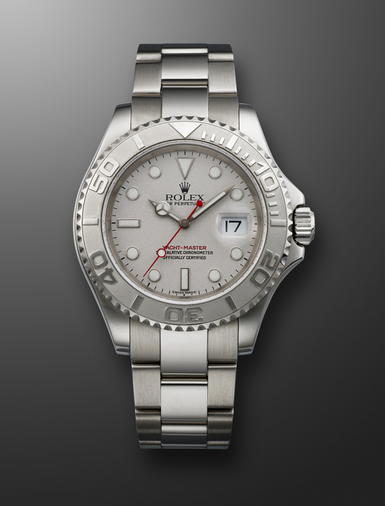 ROLEX, STAINLESS STEEL AND PLATINUM 'YACHT-MASTER', REF. 16622" -