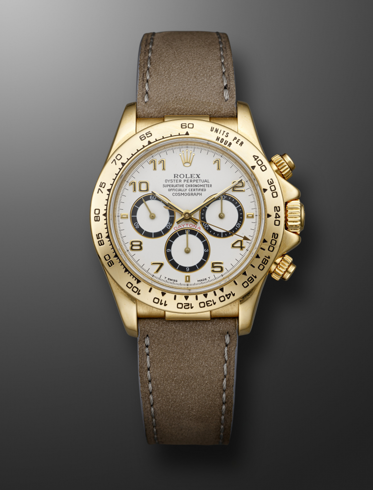 ROLEX, YELLOW GOLD CHRONOGRAPH 'DAYTONA', REF. 16518" -