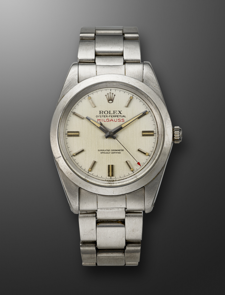 ROLEX, STAINLESS STEEL 'MILGAUSS', REF. 1019" -