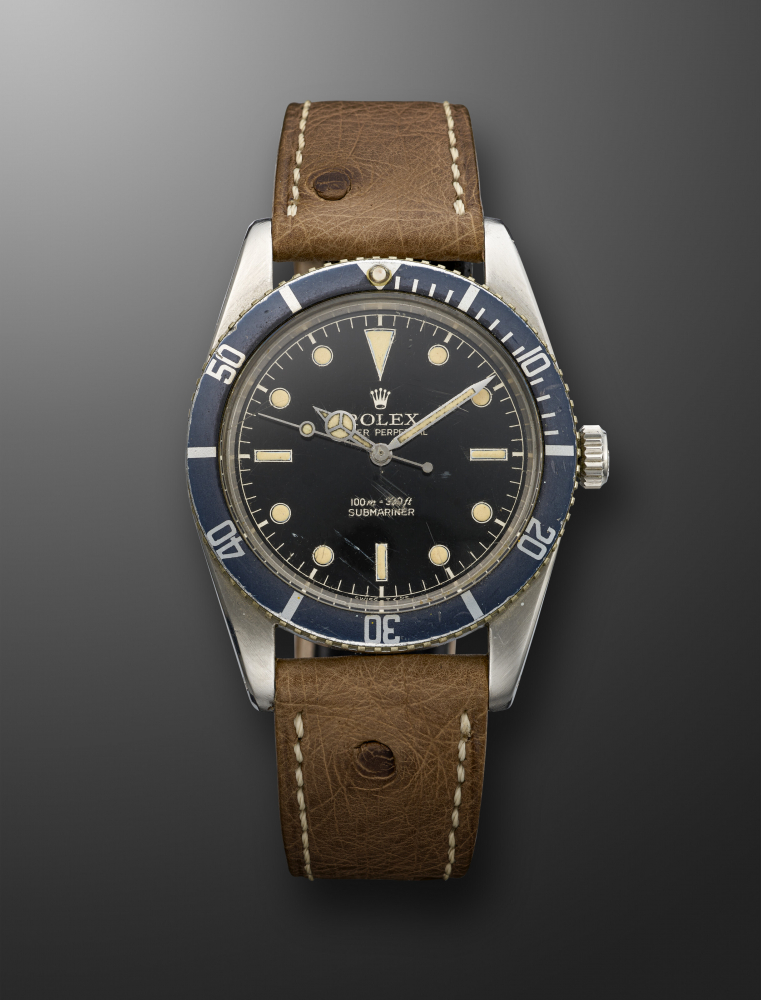 ROLEX, STAINLESS STEEL 'SUBMARINER', REF. 6536-1" -