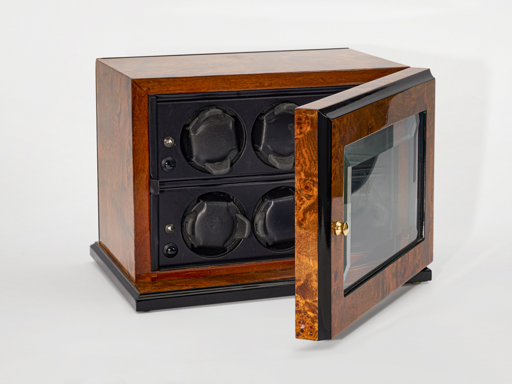 SCATOLA DEL TEMPO, WOODEN WATCH WINDER -
