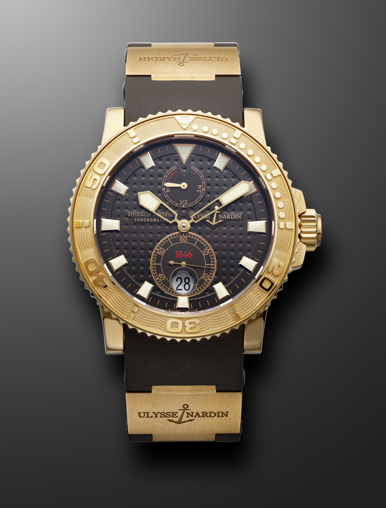 ULYSSE NARDIN, PINK GOLD 'MARINE CHRONOMETER', REF. 266-33" -
