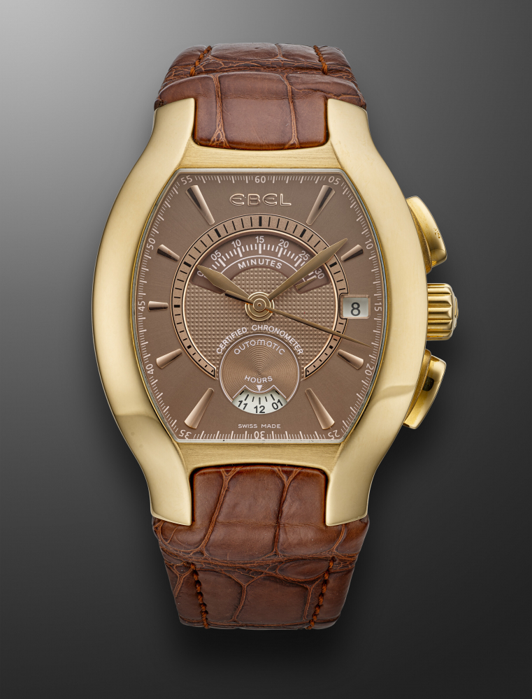 EBEL, PINK GOLD CHRONOGRAPH 'EBELISSIMO', REF. 5139G41" -