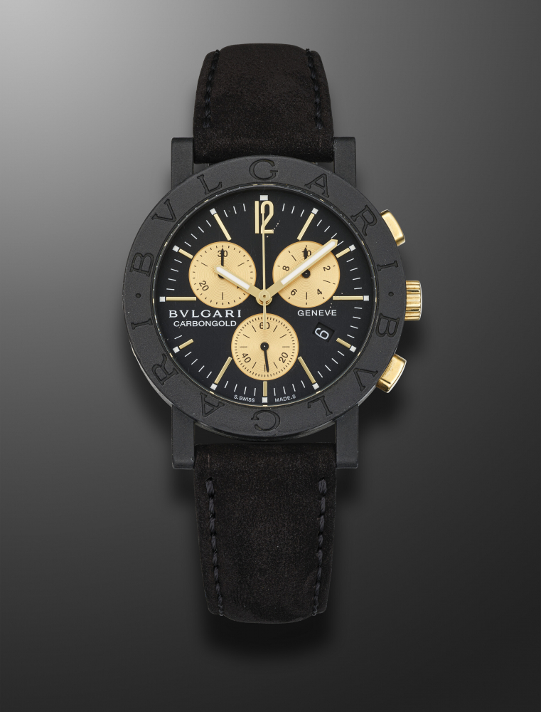 BULGARI, LIMITED EDITION CARBONGOLD CHRONOGRAPH 'GENEVA', REF. BB 38 CL CH, NO. 592/999" -